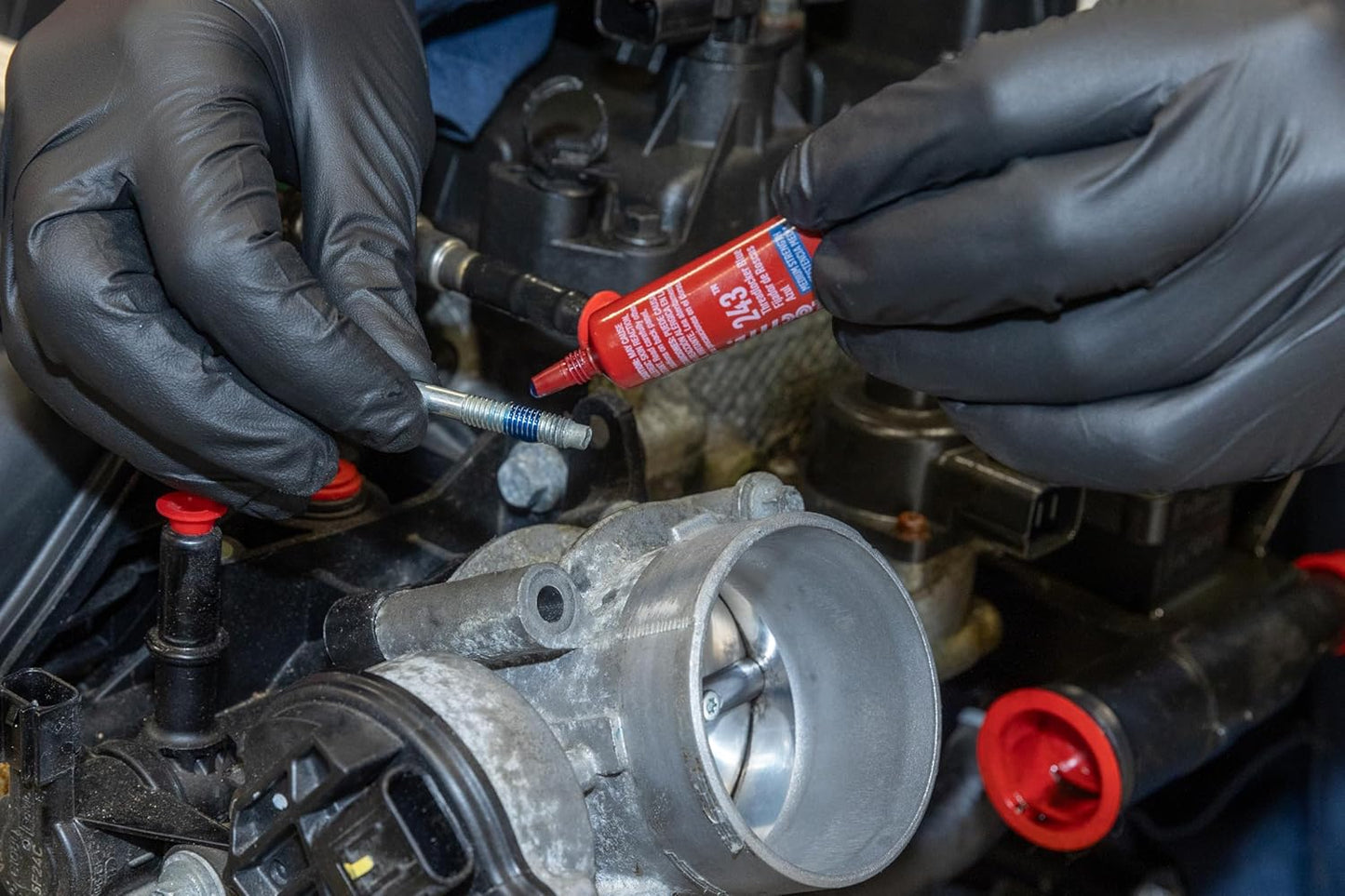 Loctite 243 Medium Strength Threadlocker – 6ml Blue Oil-Tolerant Adhesive for Metal Fasteners