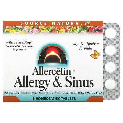 Source Naturals Allercetin, Homeopathic - 48 Tablets