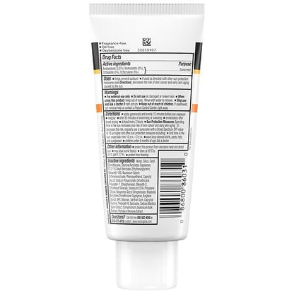 Neutrogena Clear Face Liquid Lotion Sunscreen with SPF 30 – 3 fl oz