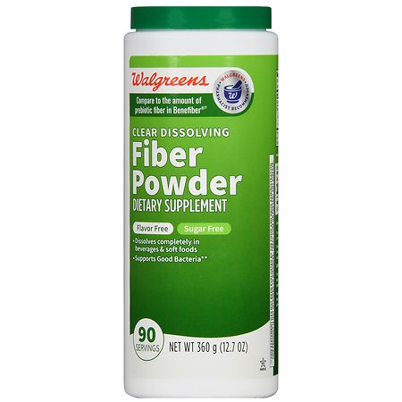 Walgreens Clear Dissolving Fiber Powder – Flavor Free