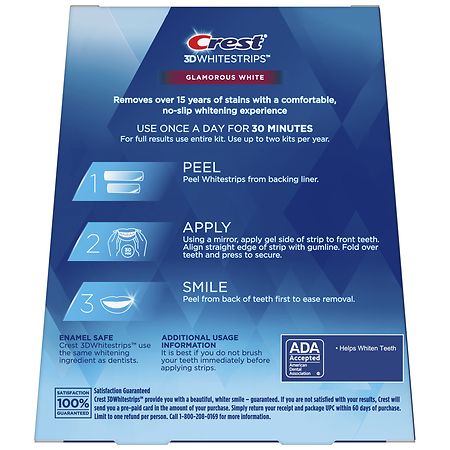 Crest 3D Whitestrips Glamorous White Teeth Whitening Kit