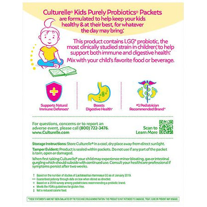 Culturelle Kids Daily Probiotic Chewables – Bursting Berry Flavor, 30 Count