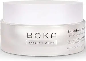 Boka Teeth Whitening Powder – Nano Hydroxyapatite, Sensitive Teeth Safe, Probiotics, Multivitamins & Aloe, Toothpaste Alternative with Essential Oils