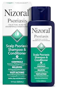 Nizoral Psoriasis Shampoo & Conditioner | Effective Scalp Psoriasis Treatment | 11 oz