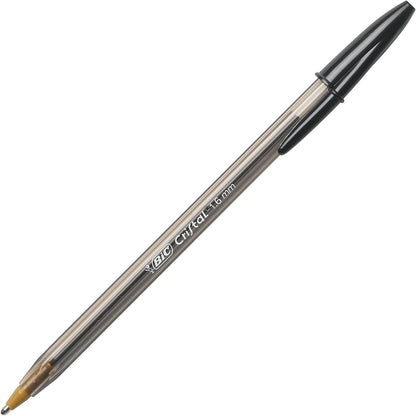 BIC Cristal Xtra Bold Ballpoint Pens – 24-Pack, 1.6mm Bold Point, Black Ink