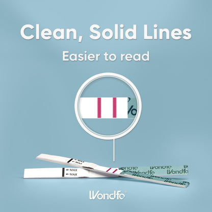 Wondfo Ovulation Test Strips | 50 LH Strips for Fertility & Pregnancy Planning | Fast, Sensitive Ovulation Detection at Home