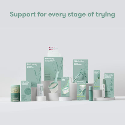 Frida Fertility No-Mess Pee Cup | Reusable Sample Cup for Pregnancy & Ovulation Tests | Includes Storage Bag