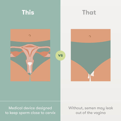 Frida Fertility Conception Aid Cup, Keeps Sperm Close to Cervix, Natural Pregnancy Support for Family Planning, Soft Flexible Silicone, Reusable Conception Cup and Storage Bag