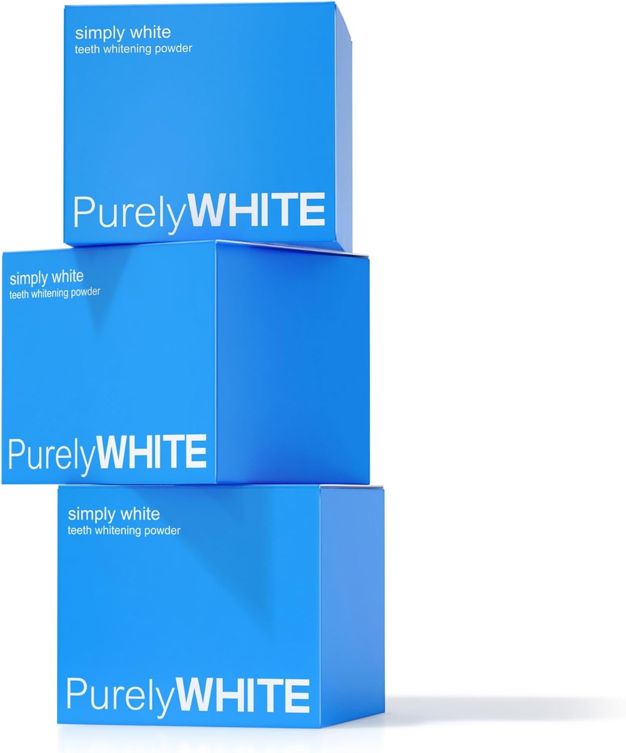 PurelyWHITE DELUXE Teeth Whitening Powder, Enamel-Safe, No Sensitivity, Removes Coffee, Tea & Tobacco Stains