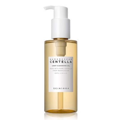 SKIN1004 Madagascar Centella Light Cleansing Oil – 200ml Gentle Korean Makeup Remover
