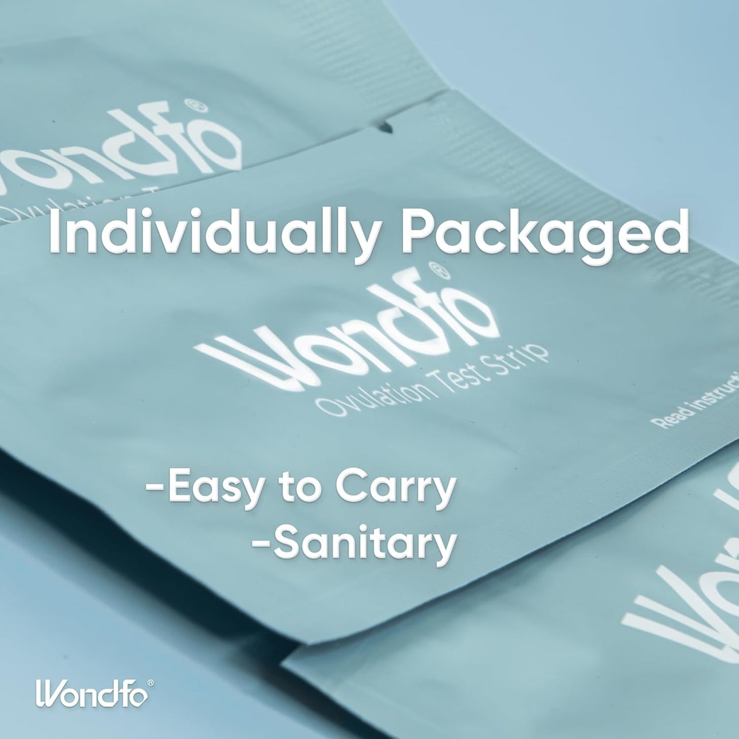 Wondfo Ovulation Test Strips | 50 LH Strips for Fertility & Pregnancy Planning | Fast, Sensitive Ovulation Detection at Home