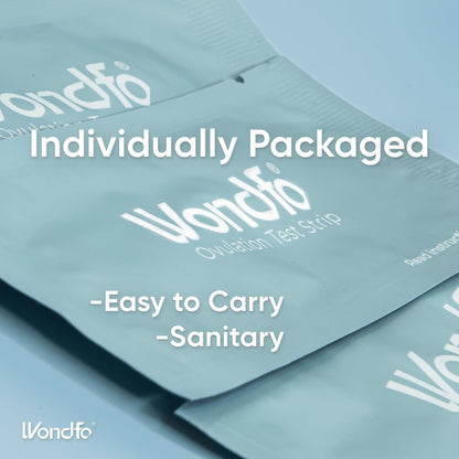 Wondfo Ovulation Test Strips | 50 LH Strips for Fertility & Pregnancy Planning | Fast, Sensitive Ovulation Detection at Home