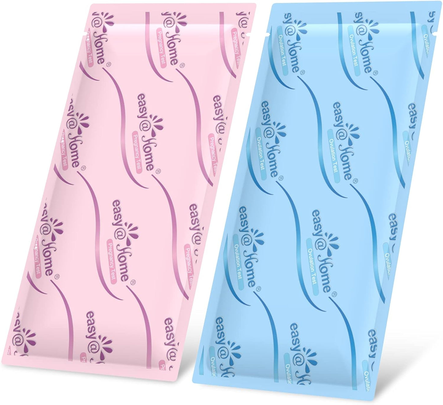 Easy@Home 50 Ovulation Test Strips and 20 Pregnancy Test Strips Combo Kit, (50 LH + 20 HCG)-Package May Vary