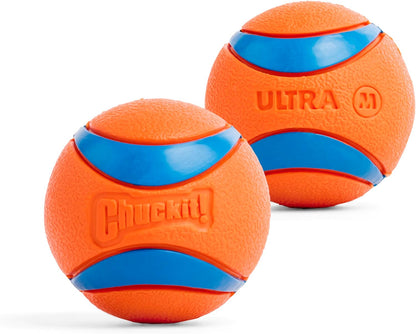 Chuckit! Ultra Ball Dog Toy – Medium (2.5") – Durable, High-Bounce, and Floatable Fetch Ball