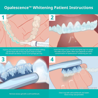Opalescence 35% CP Mint Teeth Whitening Gel | Refill Kit with 4 Syringes | Professional Carbamide Peroxide Whitening by Ultradent