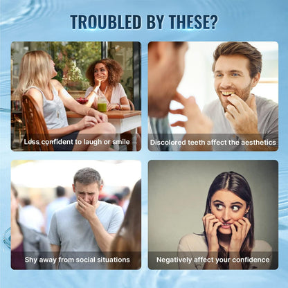 Whitebite Pro Teeth Whitening Kit for Sensitive Teeth | 4 Whitening Gels & 2 Remineralizing Gels | LED Light | Professional Dental-Grade, Enamel Safe