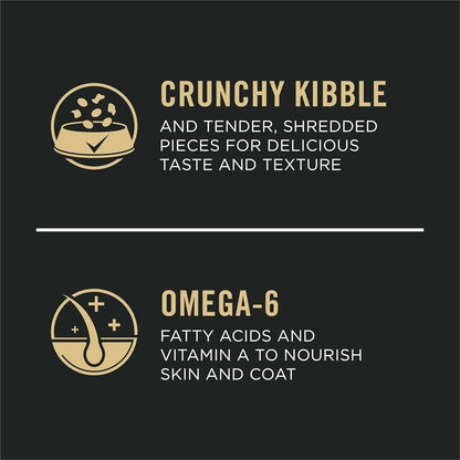 Purina Pro Plan Complete Essentials Shredded Blend Beef & Rice Dry Dog Food – 35 lb Bag