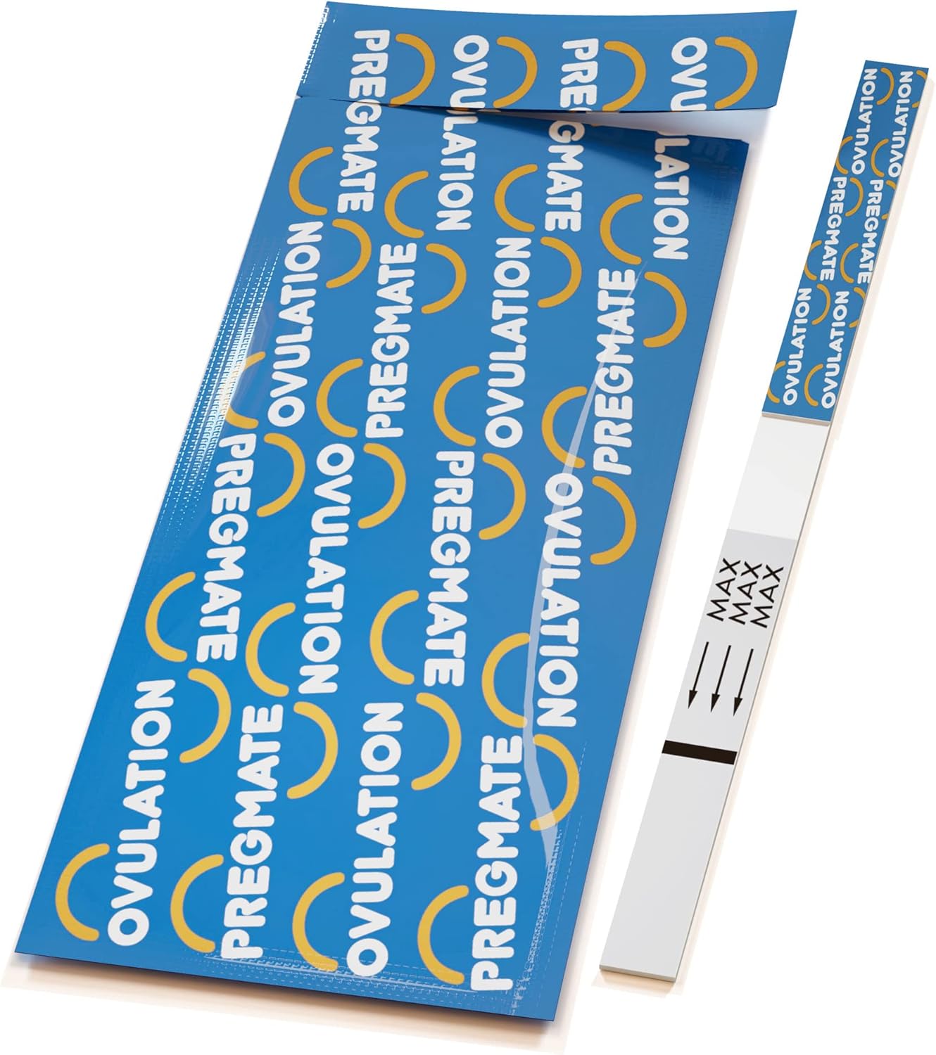 Pregmate Ovulation Test Strips | 50 LH Predictor Kit | Accurate Fertility Tracking for Cycle & Conception Planning