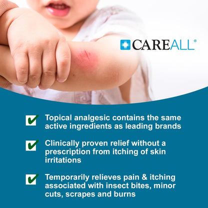 CareAll Anti-Itch Cream 1.25oz Histamine Blocking, Diphenhydramine HCI 2%