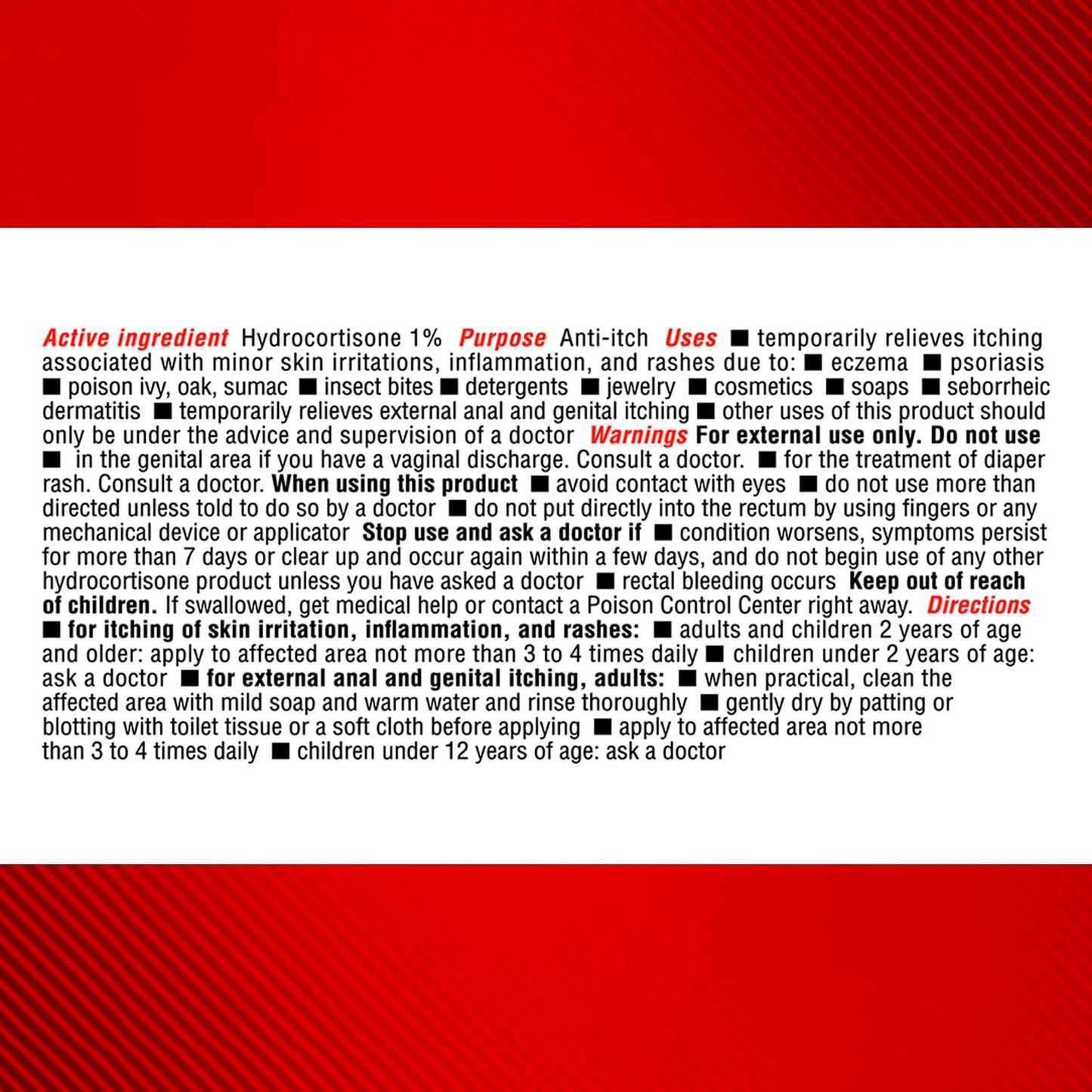 Cortizone-10 Maximum Strength Itch Relief Cream | 1% Hydrocortisone | Fast-Acting Anti-Itch for Rash, Eczema, Psoriasis & Bug Bites | 2 oz