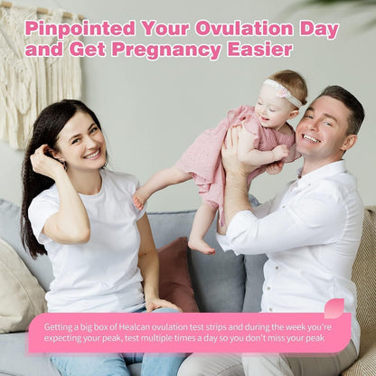 25 Ovulation Test Strips with Urine Cups | Bulk LH Predictor Kit for Women | Accurate Fertility & Ovulation Tests at Home | Individually Wrapped 5mm