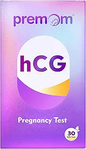 Premom Pregnancy Test Strips | Early Detection Pregnancy Test Kit | 30 Pack | Works with Premom App for Accurate Tracking