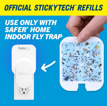 Safer Home SH503 Indoor Plug-In Fly Trap Refill Pack of Glue Cards for SH502 Indoor Fly Trap – 3 Count (Pack of 1)