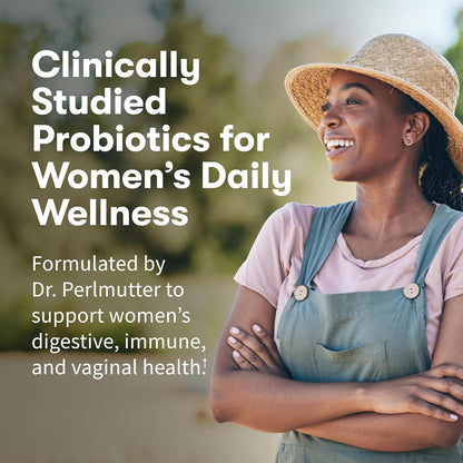 Garden of Life Dr. Formulated Probiotics for Women | 50 Billion CFU, 16 Strains & Organic Prebiotics | Digestive, Vaginal & Immune Support | 30 Capsules