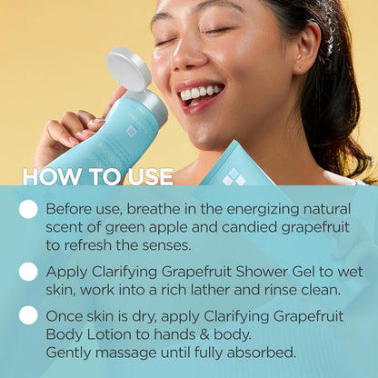 WHOLESALE ANDALOU NATURALS CLARIFYING GRAPEFRUIT BODY LOTION 8 OZ - 48 PIECE LOT