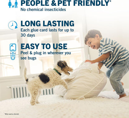 Safer Home SH503 Indoor Plug-In Fly Trap Refill Pack of Glue Cards for SH502 Indoor Fly Trap – 3 Count (Pack of 1)