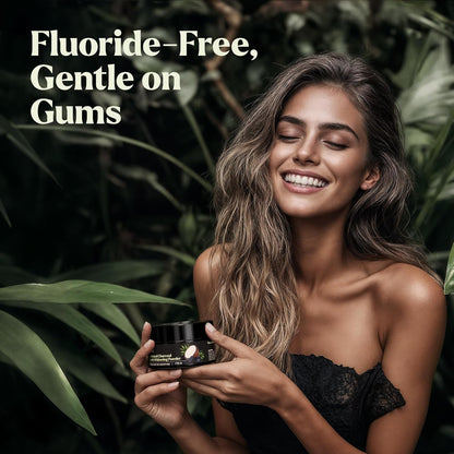 Lagunamoon Activated Charcoal Teeth Whitening Powder – 50g, Natural Coconut Charcoal, Safe on Gums & Enamel, Stain Remover