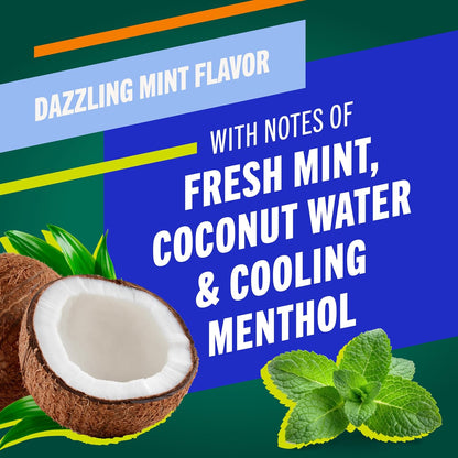 TheraBreath Whitening Toothpaste | Gentle Peroxide-Free Teeth Whitening in 1 Week | Fluoride for Cavity Protection | Dazzling Mint | 4 oz, 2-Pack