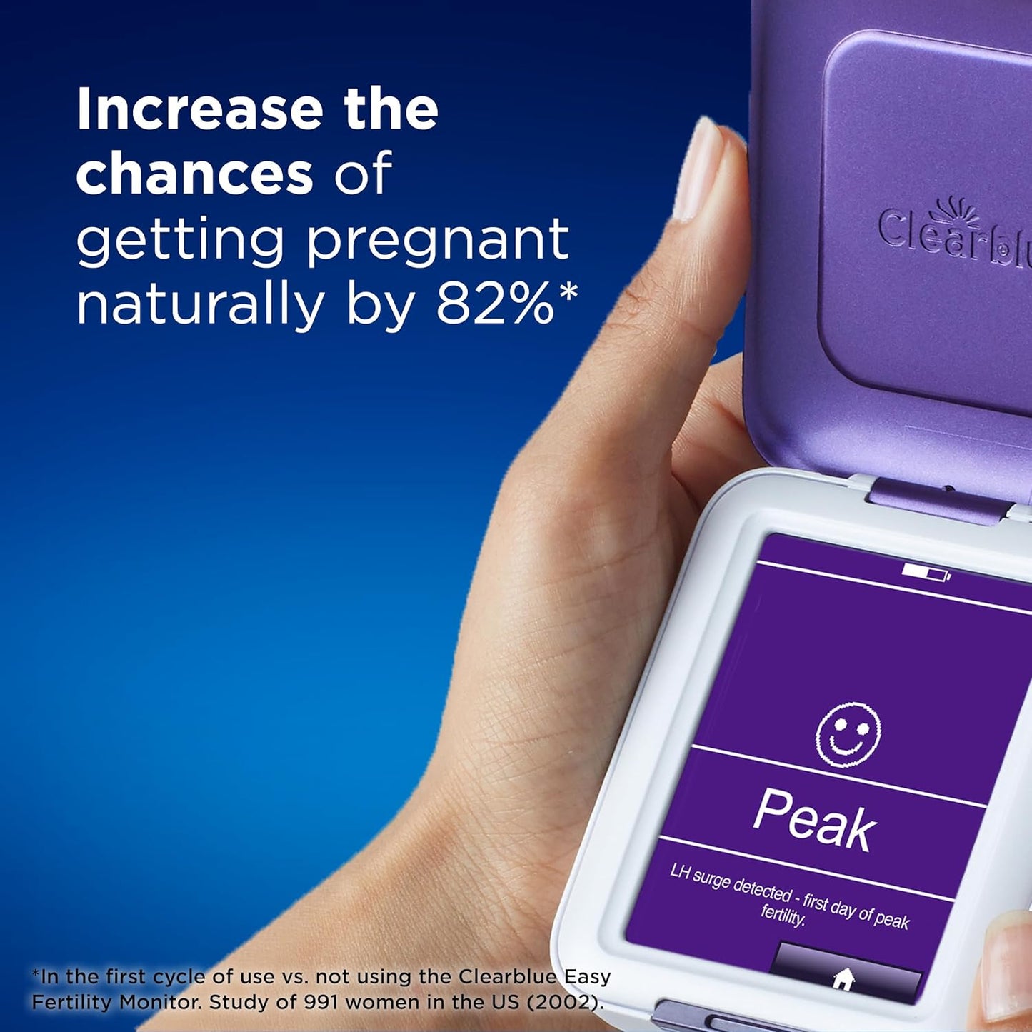 Clearblue Fertility Monitor Test Sticks | 30 Count | Accurate Ovulation & Fertility Tracking Support