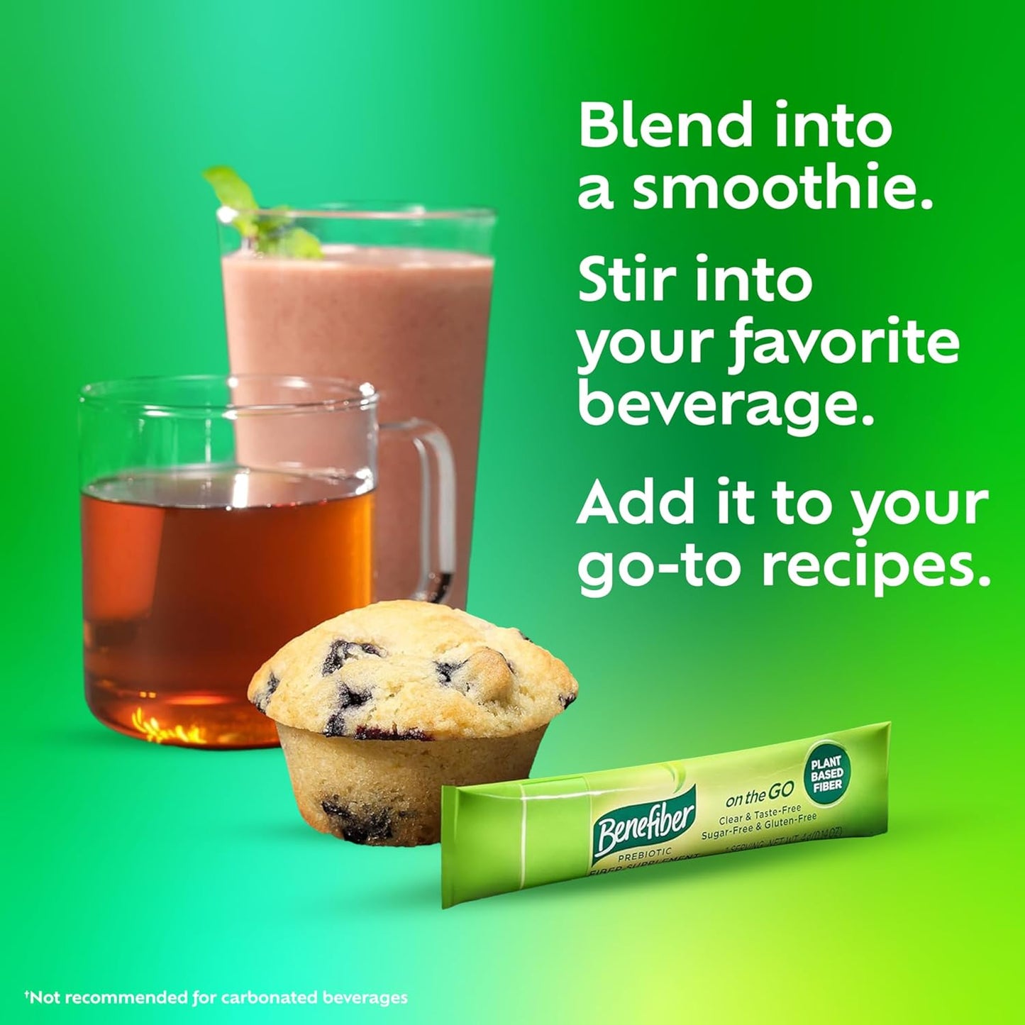 Benefiber Daily Prebiotic Fiber Powder | Unflavored Fiber Supplement for Digestive Health | 125 Servings | 17.6 oz