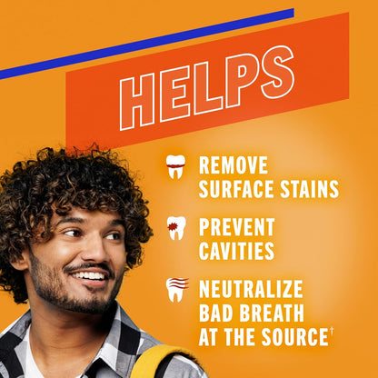 TheraBreath Whitening Toothpaste | Gentle Peroxide-Free Teeth Whitening in 1 Week | Fluoride for Cavity Protection | Dazzling Mint | 4 oz, 2-Pack