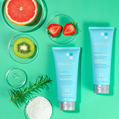 WHOLESALE ANDALOU NATURALS CLARIFYING GRAPEFRUIT BODY LOTION 8 OZ - 48 PIECE LOT