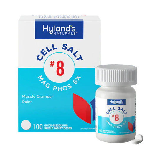 Hylands PMS Relief Magnesia Phosphorica 6X Number 8 Cell Salt Tablets, 100 Ea
