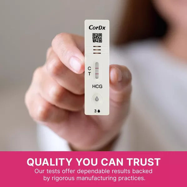 CorDx One Step hCG Pregnancy Test Cassette