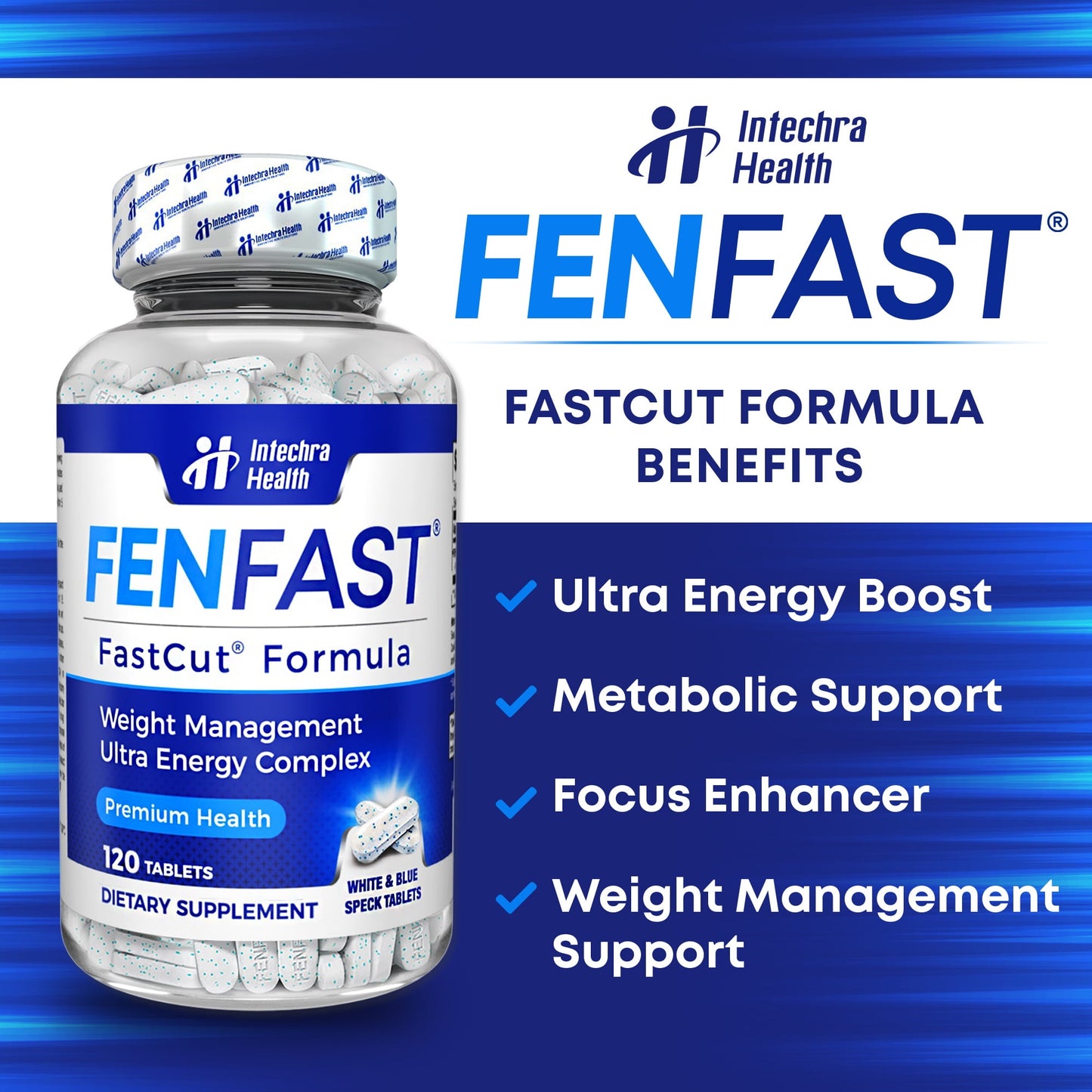 FE-N FAST 375 Weight Management Capsules – 120 Count