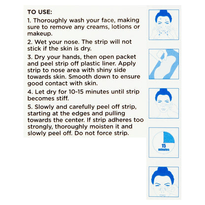 Equate Deep Cleansing Pore Strips for Nose & Face Combo Pack, 14 Count