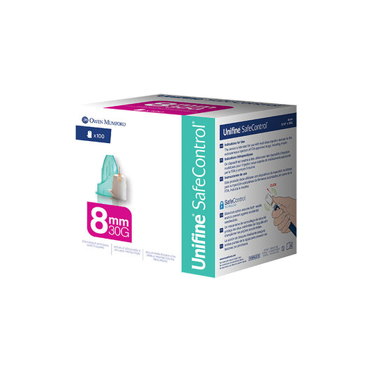 30 Gauge  8mm (1  ") Length Safety Pen Needles