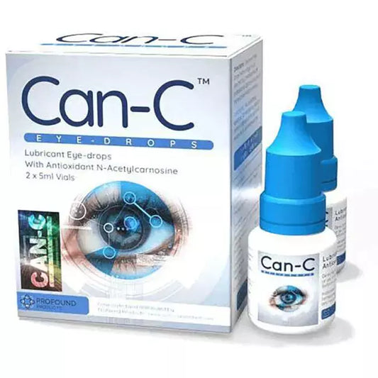 Can-C Eye Drops 10 Milliliter Liquid (Two 5ml vials in 1 Pack)